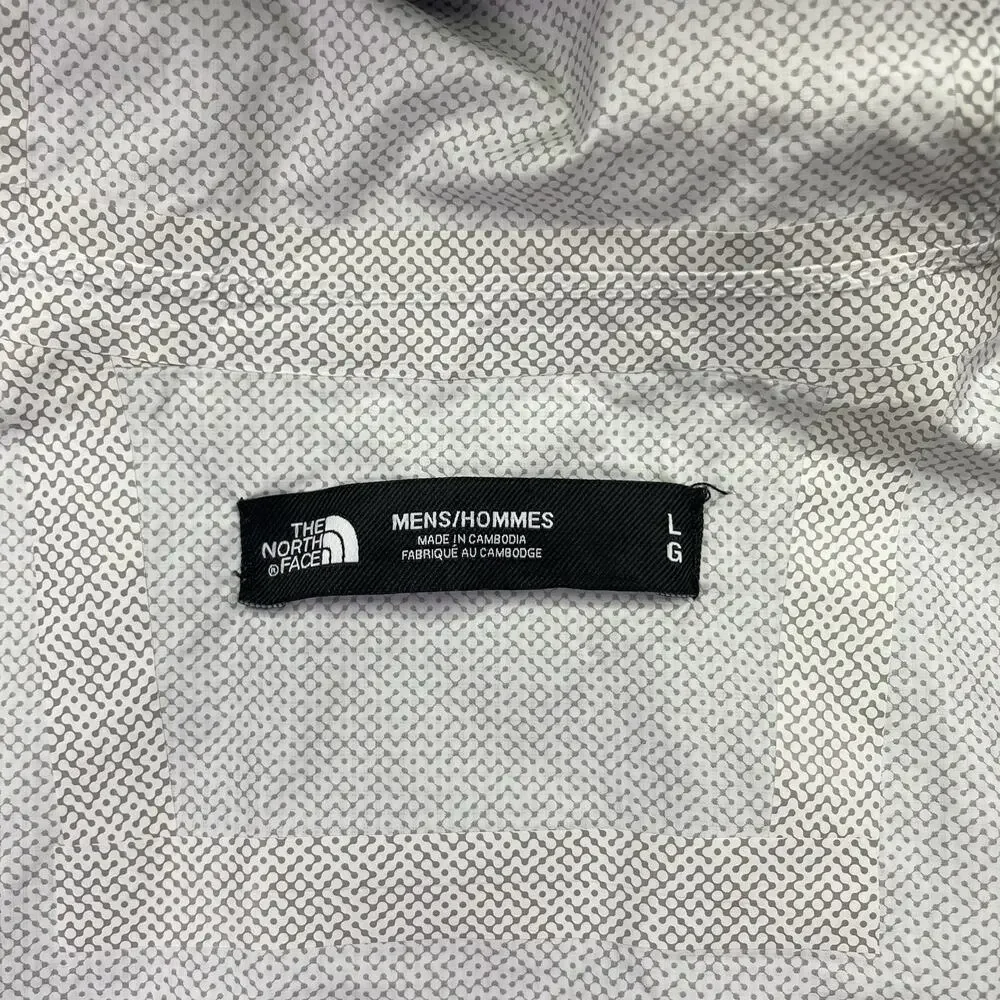 North Face Venture 2 Jacket Mens Large With Hood Blue Colorblock Two Tone